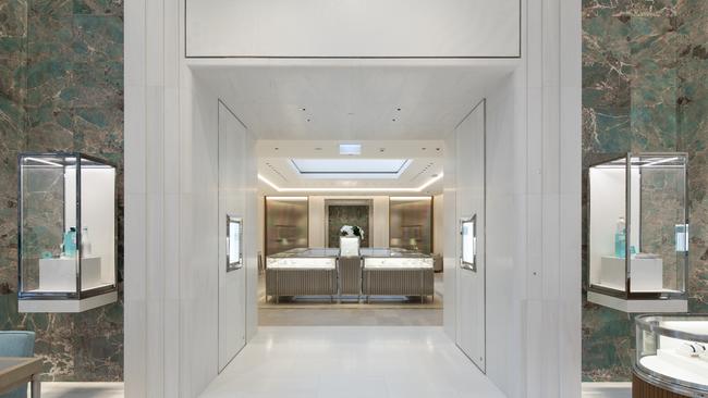 Tiffany &amp; Co new Sydney flagship store at 175 Pitt Street.