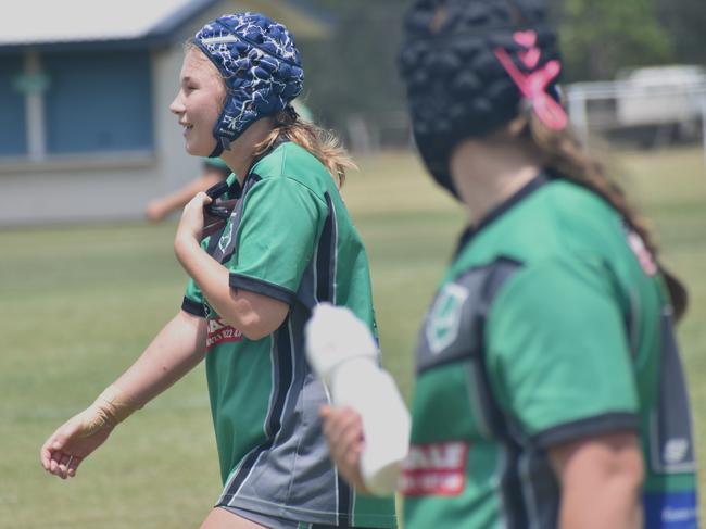 Faces of the CQ Capras under-17 and under-19 girls open trials at St Brendan's College, Yeppoon, on November 16, 2024.