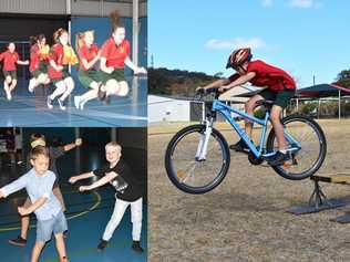 GET MOVING: HPE class is a favourite at St Joseph's. Picture: Contributed