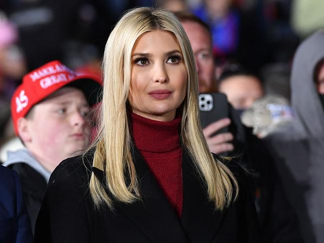 Ivanka Trump thanked her followers for their ‘love and prayers’. Picture: Mandel Ngan/AFP