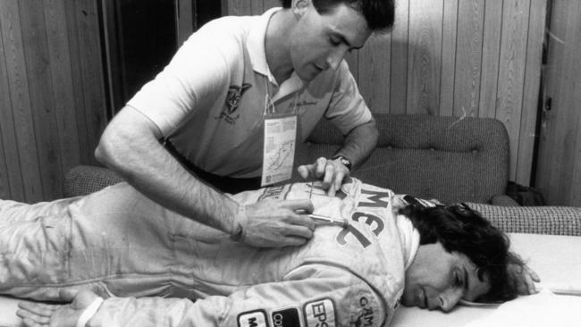 DD Palmer paved the way for the likes of chiropractor Dr John Braund who tuned the nervous system of former world driving champion Nelson Piquet in 1988.