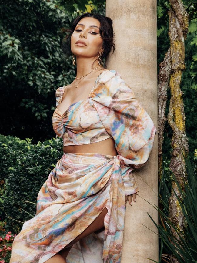 Martha Kalifatidis stars in a new photo shoot for PrettyLittleThing. Picture: Supplied