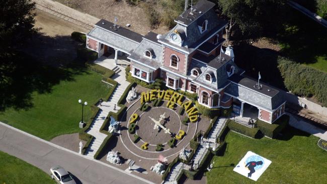 Michael Jackson’s former home Neverland Ranch where much of the alleged abuse happened. Picture: Frazer Harrison/Getty