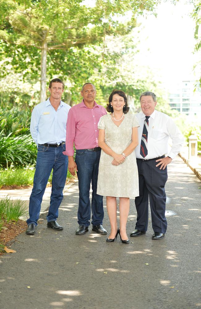 2015: Regional Mayors Frank Beveridge, Alf Lacey, Jenny Hill and Rodger Bow want more for the North.