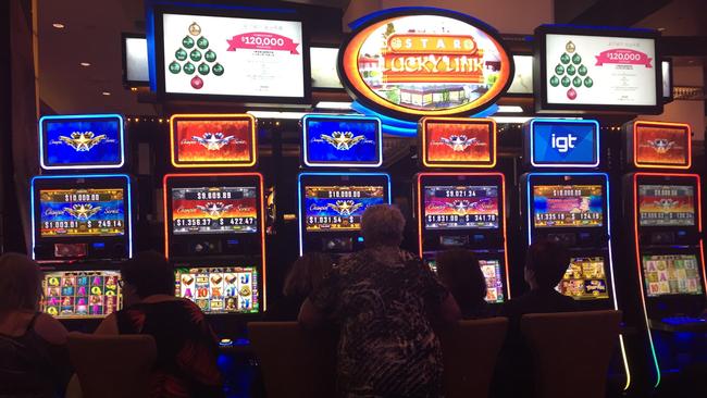 Recent State Government gambling data reveals from September 2020 to February in 2021, Gold Coasters spent $190,832,091 on pokies. Pic Chris Pavlich.