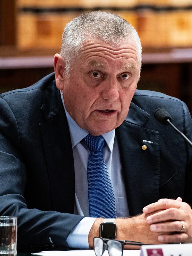 Nine radio broadcaster Ray Hadley pulled no punches. Picture: Christian Gilles