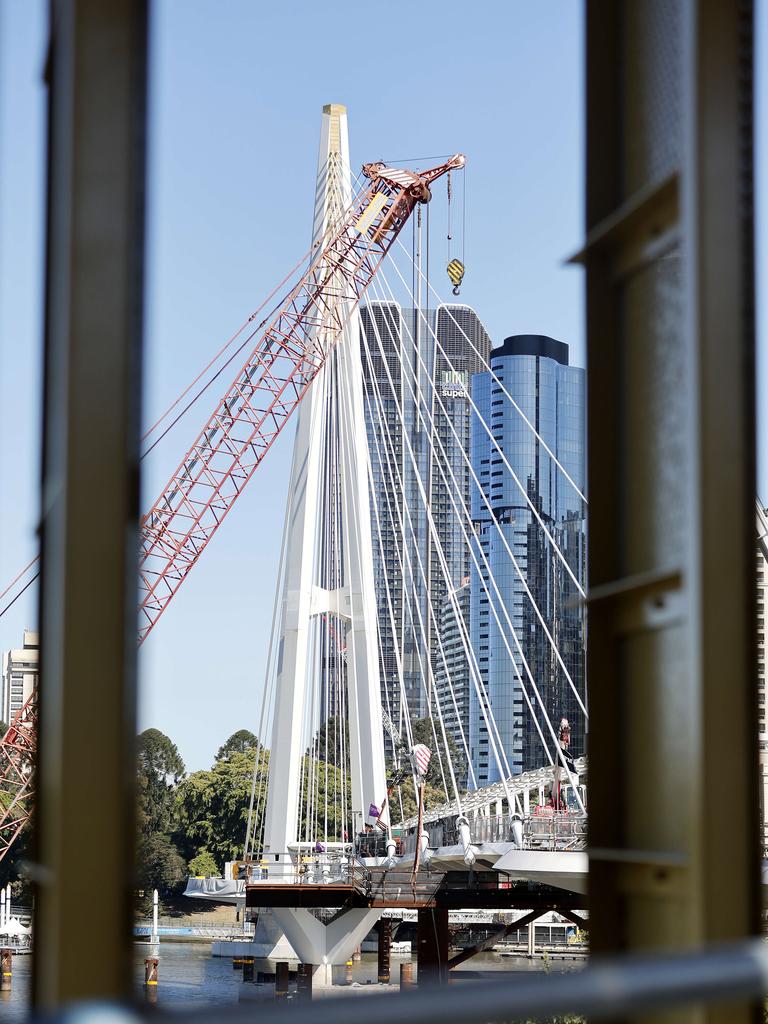 The new Kangaroo Point Bridge, Brisbane 23rd July 2024. (Image/Josh Woning)