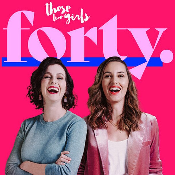 Lise and Sarah and Their podcast Forty