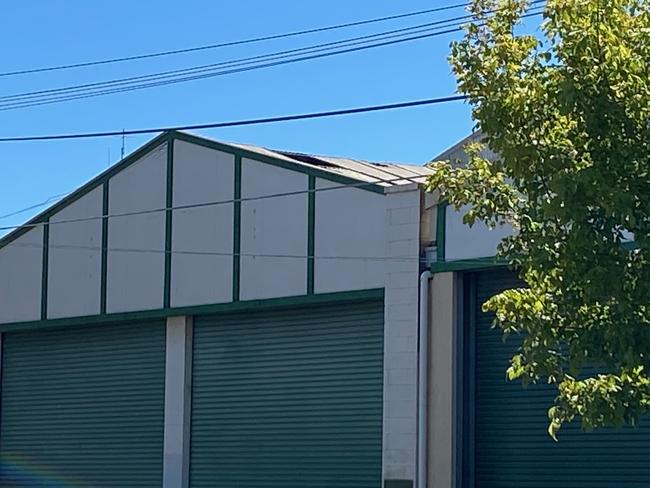 A 51-year-old man has died after falling off a roof at a steel workshop at Port Adelaide. Picture: Gabriel Polychronis