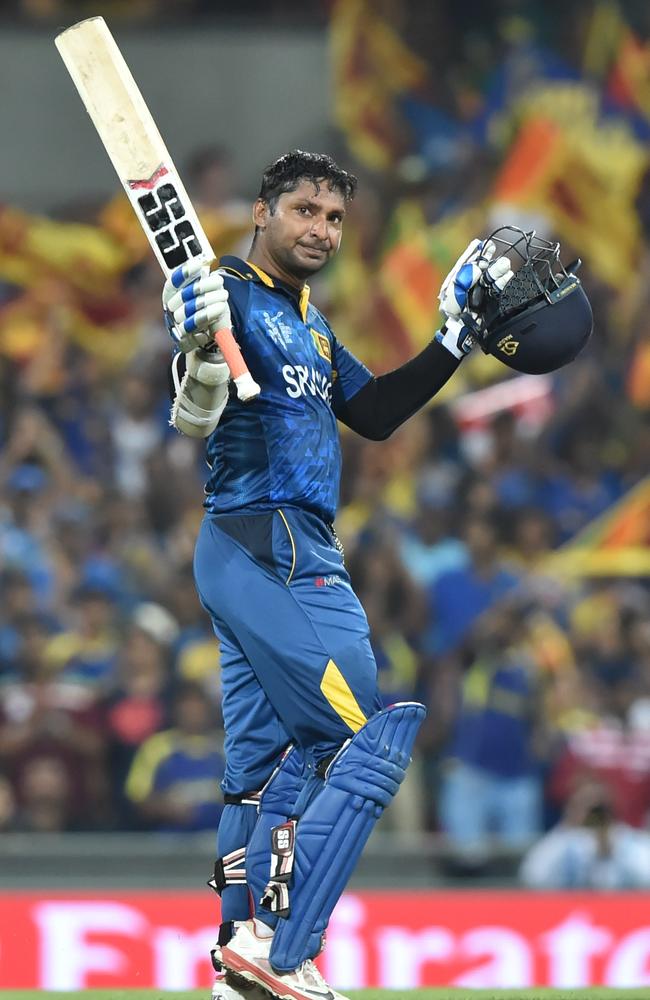 Kumar Sangakkara gave the Aussies plenty of problems with yet another century.