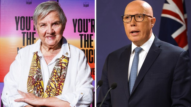 Pat Anderson, left, has accused Peter Dutton of invoking hatred.