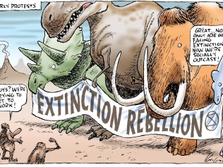 Extinction Rebellion cartoon 