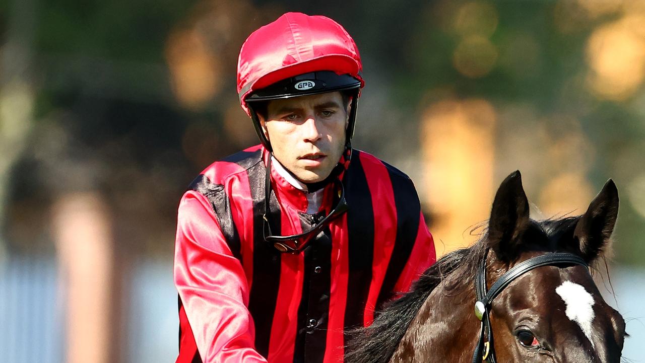 Adam Hyeronimus will ride The Little General at Randwick on Saturday. Picture: Getty Images