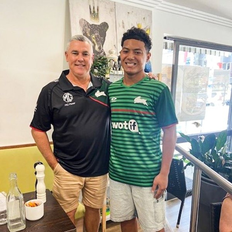 Tomasi Vaitai was awarded one of the first two Keebra Park Scholarships afforded by the Rabbitohs last year.