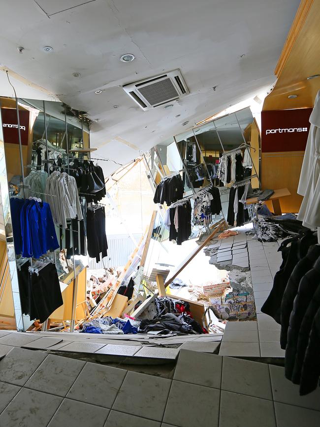 Inside Portmans on the upper level of the Cat and Fiddle Arcade in Hobart. Picture: SAM ROSEWARNE