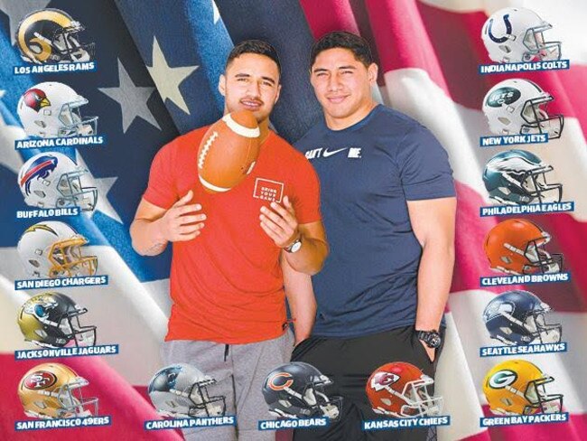15 NFL clubs have registered their interest in Valentine Holmes and Jason Taumalolo.
