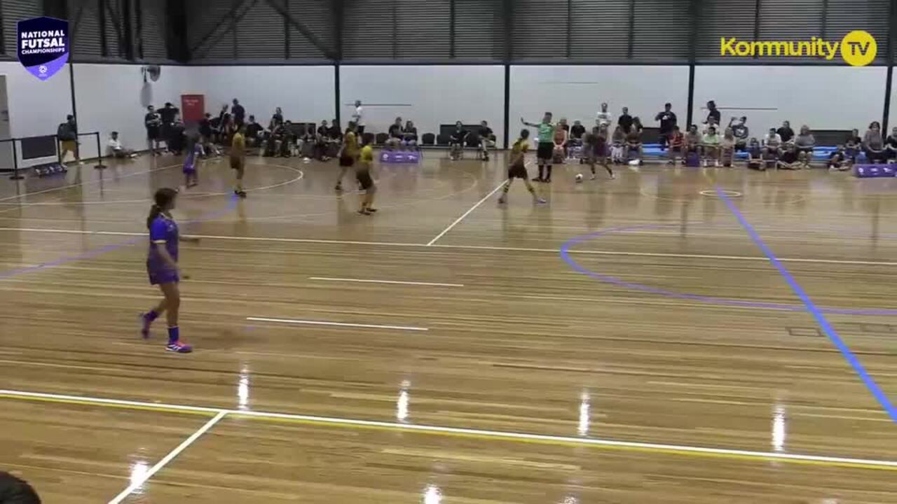 Replay: Football West v Capital Football (U13 Girls)—2025 National Futsal Championships Day 3