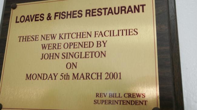 John Singleton’s generosity led to the opening of Exodus’ Loaves and Fishes restaurant in Ashfield.