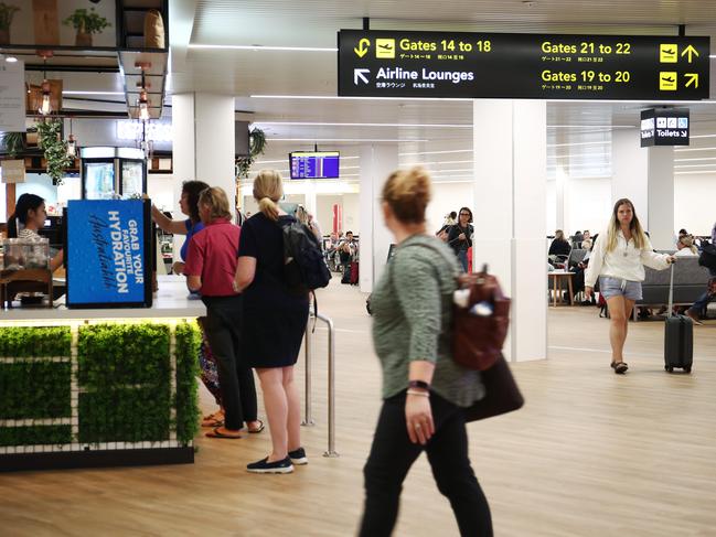 Cairns Airport has officially unveiled the new look domestic passenger terminal, with more floor space, new restaurants and shops. PICTURE: BRENDAN RADKE