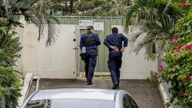 Police investigating the death of a teenager at the View Pacific. Picture: Jerad Williams