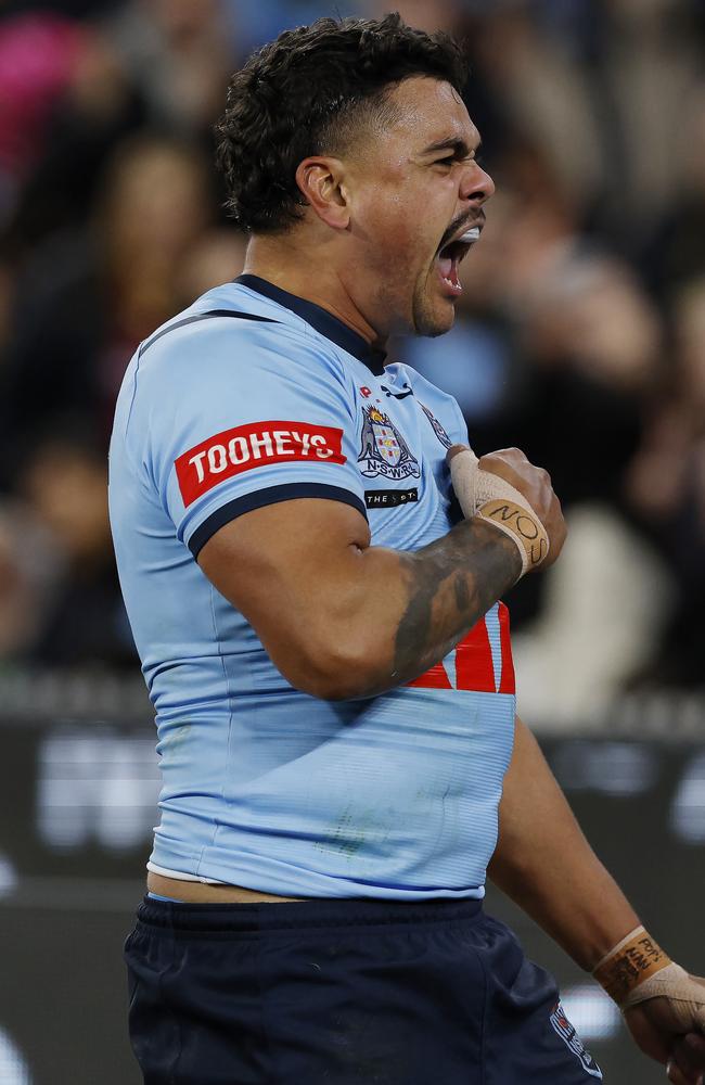 Latrell Mitchell silenced by MCG crowd’s stunning act in Origin return ...