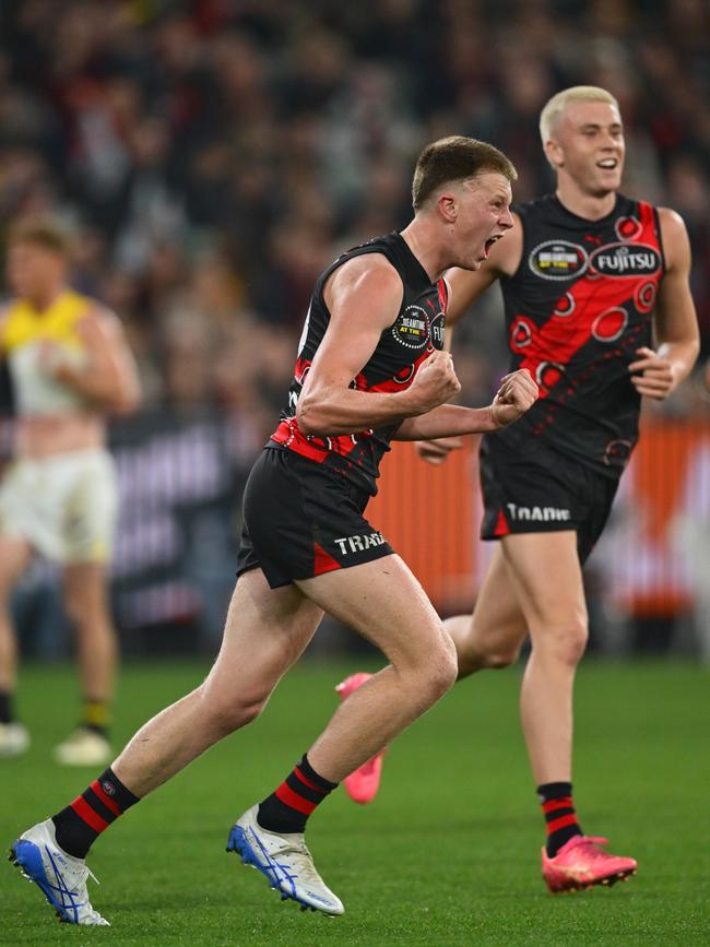 Angus Clarke was one of the heroes with three goals in the first half on debut.
