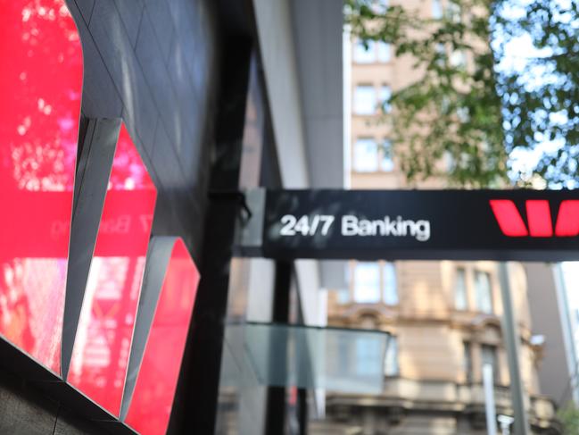 SYDNEY, AUSTRALIA - NewsWire Photos MARCH 26, 2021 - A generic photograph of the Westpac branch located on Market Street in Sydney.Picture: NCA NewsWire / Christian Gilles