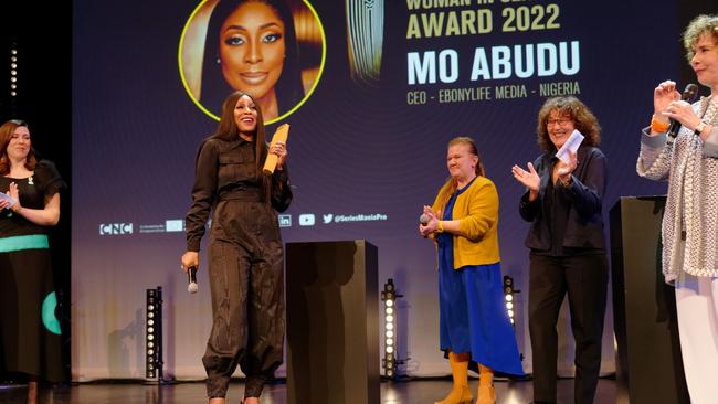Mo Abudu, Nigerian media mogul and CEO of EbonyLife Media, was named for her role in bringing African storytelling to global audiences through film and TV. Picture: Getty