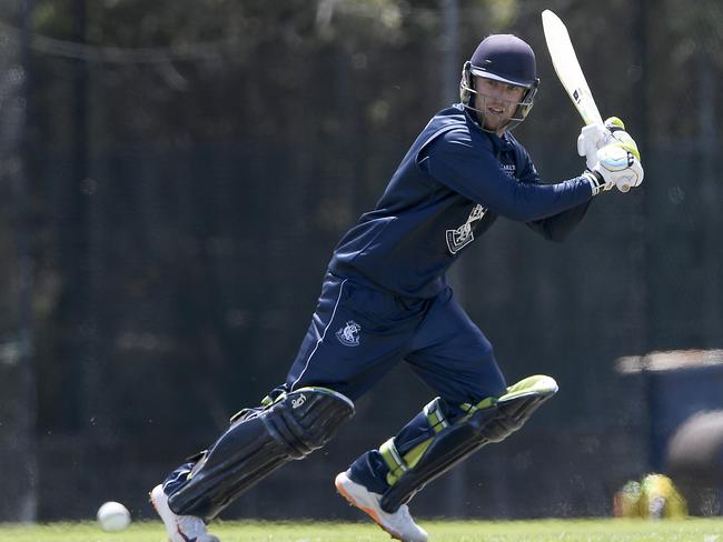 Carlton’s Mackenzie Harvey started the finals in stylish fashion. Picture: Andy Brownbill