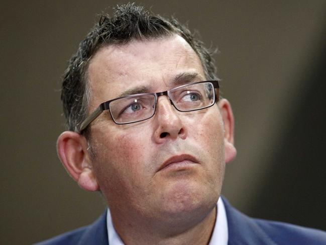 MELBOURNE, AUSTRALIA - NewsWire Photos FEBRUARY 5, 2021: Victorian Premier Daniel Andrews speaking at a press conference on Friday morning. Picture: NCA NewsWire / David Geraghty