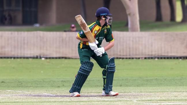 Campbelltown-Camden’s Riley Kingsell in action. Picture: Anthony Campbell