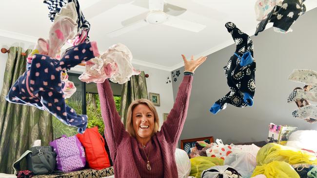 Sarah Hansen is organizing clothes donations to remote island in the Pacific and to Cherbourg Maternity Hospital, Queensland.