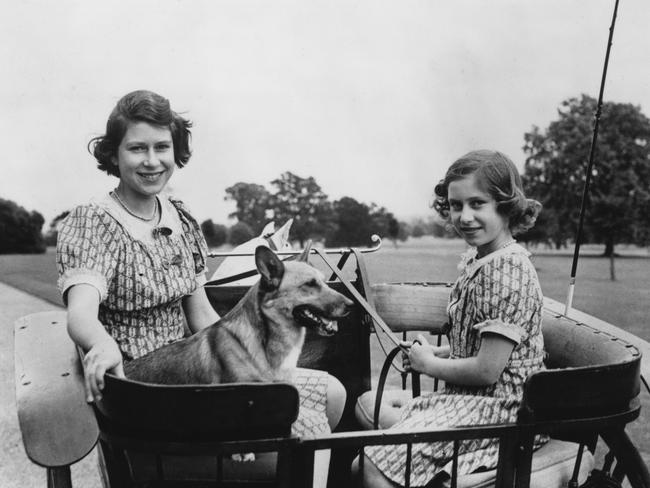 The princesses had an idyllic childhood. Picture: PNA/Hulton Archive/Getty Images