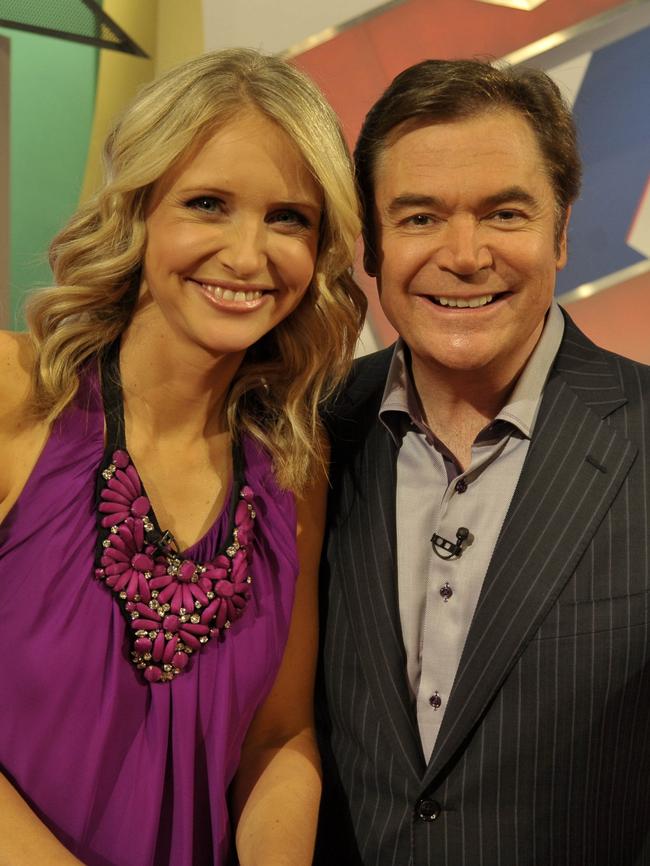 Livinia Nixon and Daryl Somers on the set of Hey Hey It's Saturday. Picture: Channel 9