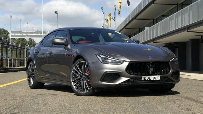 Maserati’s new Ghibli Trofeo could be the last new V8 sedan launched in Australia.