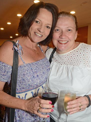 Michelle Shields &amp; Tina Layt at Green Room Project Junior at Arts Centre Gold Coast, Bundall. Picture: Regina King