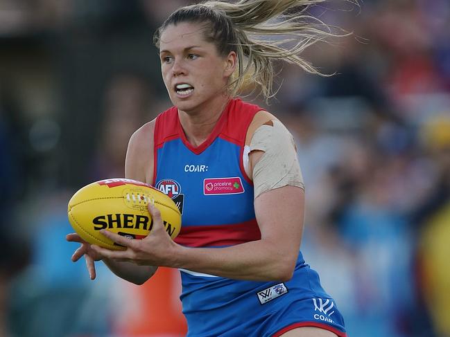 AFLW match - Dogs v Crows Katie Brennan Picture:Wayne Ludbey