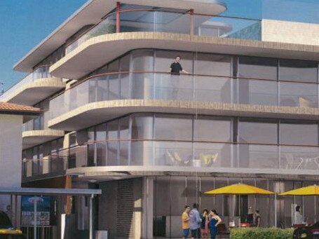 An architect's impression of the proposed Surf Motel in Yamba.