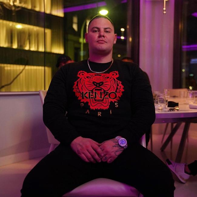 Sydney rapper Thomas Karras Vandermade goes by the name “Masi Rooc” for his music. Picture: Instagram.