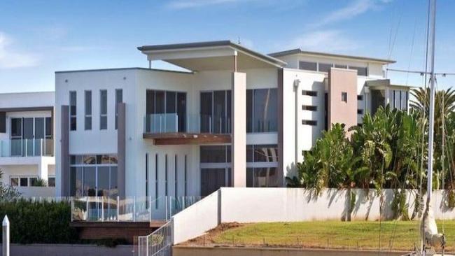 Clive Palmer sold his mansion at Paradise Point on the Gold Coast