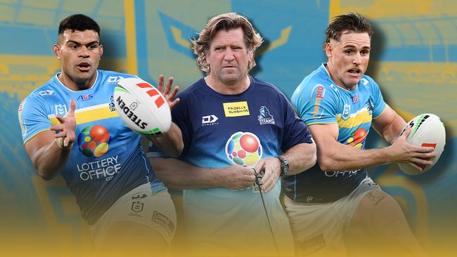 Gold Coast Titans deep dive art long