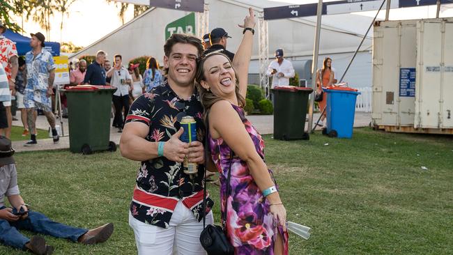 Punters after a long day at the 2023 Darwin Cup. Picture: Pema Tamang Pakhrin