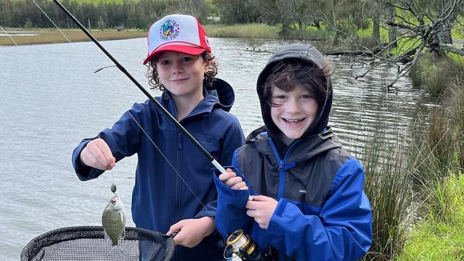 Brothers Russell and Ben Smith, aged 9 and 11, that were discovered by their father, Nick Smith, at the family’s Faulconbridge property on Tuesday afternoon.