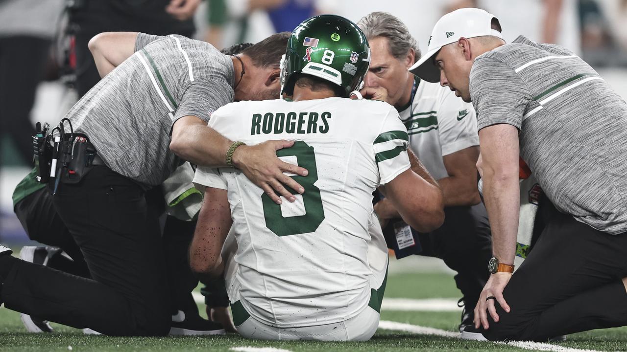 Aaron Rodgers' injury is crushing blow to New York Jets' hopes