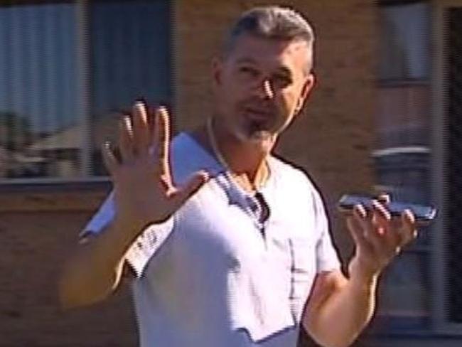 Michael Diamond at his home in Fingal Bay. Picture: CH 7