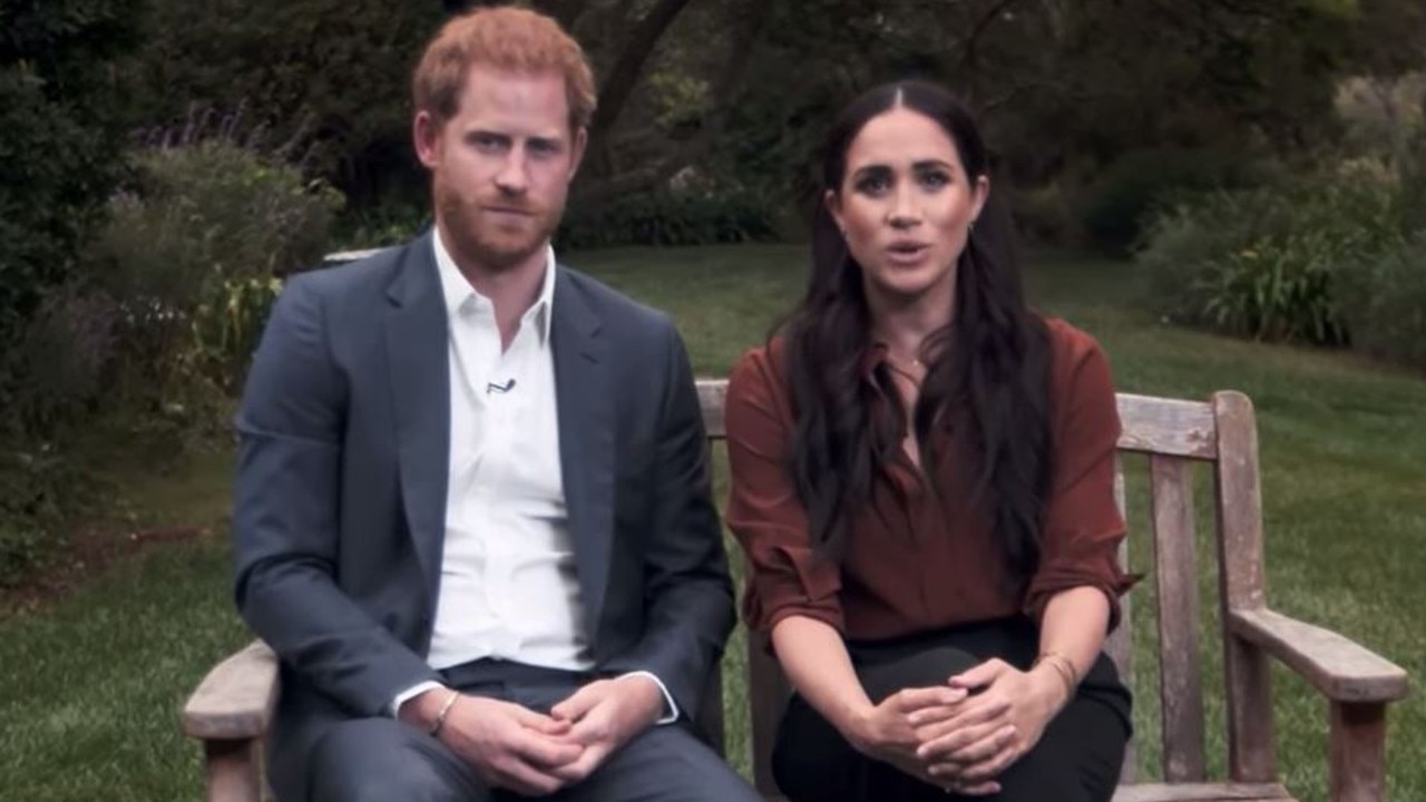 Prince Harry and Meghan Markle faced criticism after urging Americans to register to vote in the US election during a televised Time 100 special. Credit: Time