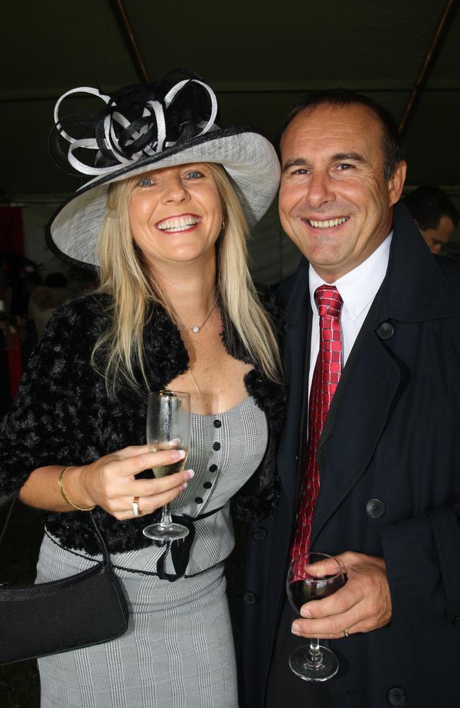 Suzanne and Maks Maksan in 2008. Picture: Nicholas Falconer