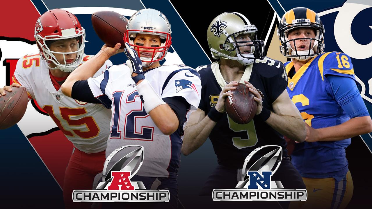 NFL playoff schedule: Chiefs, Rams to host conference championships - Pats  Pulpit