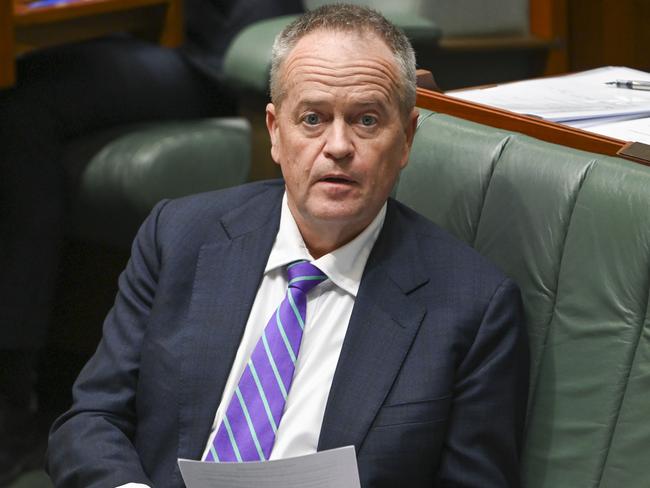 CANBERRA, Australia, NewsWire Photos. June 5, 2024: NDIS and Government Services Minister Bill Shorten during Question Time at Parliament House in Canberra. Picture: NewsWire / Martin Ollman