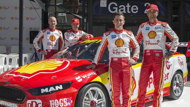 The new look for the DJR Team Penske Ford Falcons for 2017.